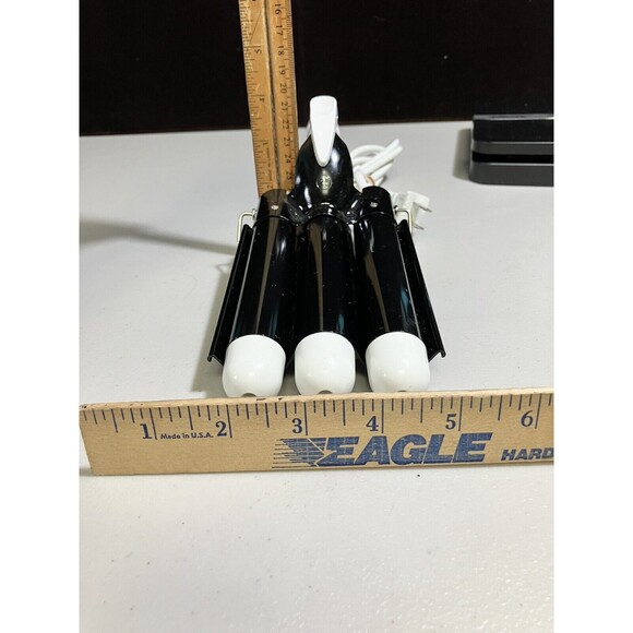 Tested Alure Three Barrel Curling Iron Wand Hair Waver 1 Inch Ceramic Tourmaline - Picture 6 of 7